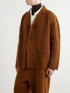 Casey Casey - Panno Wool-Knitted Cardigan - Brown