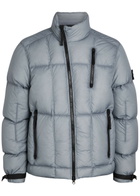 Stone Island Padded Nylon Jacket Dark Blue