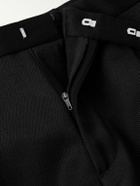 Favourbrook - Tommy Straight-Leg Grosgrain-Trimmed Pleated Wool Tuxedo Trousers - Black