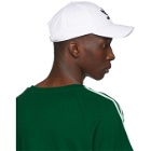 adidas Originals White and Black Trefoil Cap