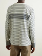 Mr P. - Striped Cotton-Jersey T-shirt - Neutrals