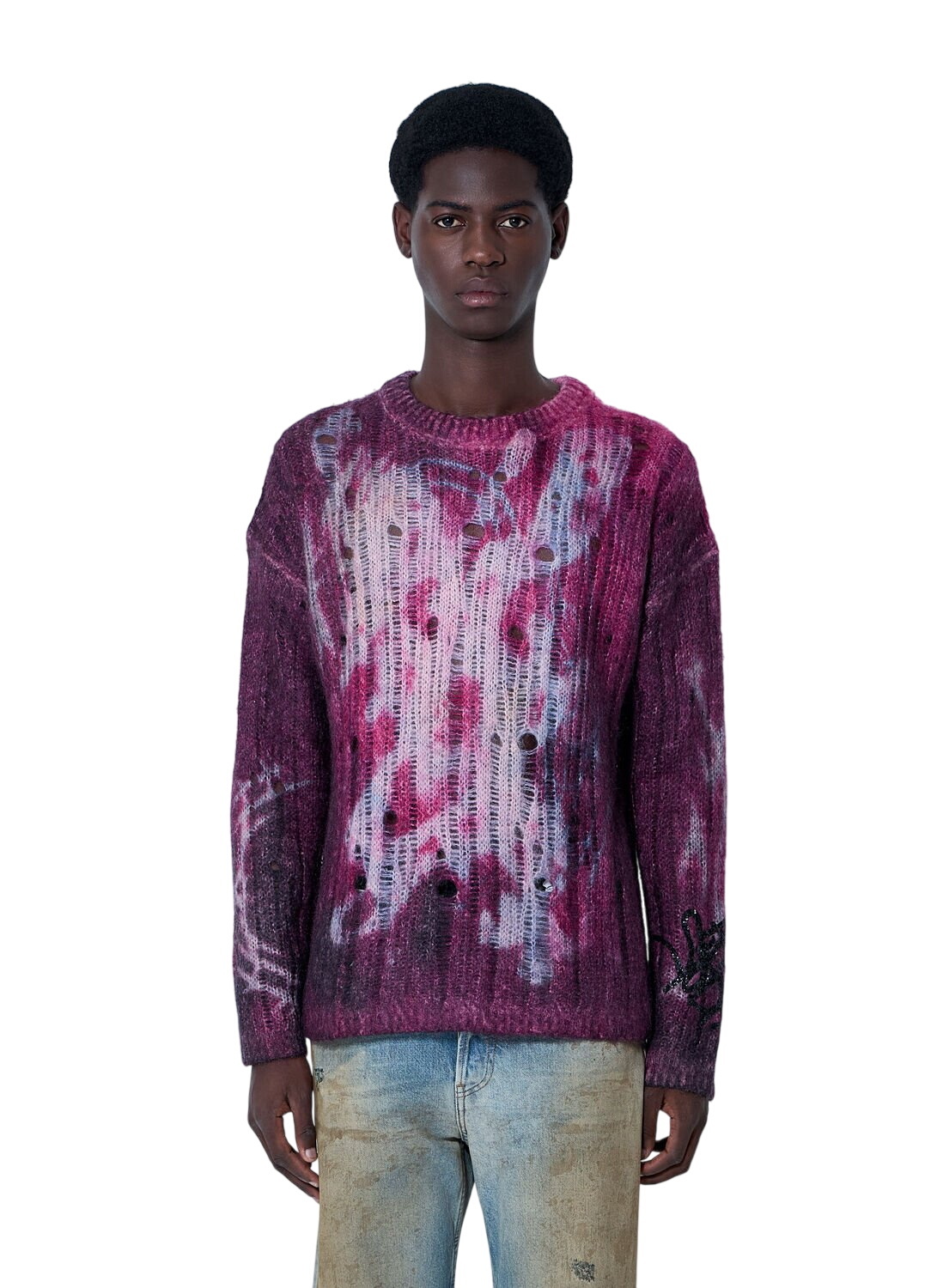 Acne Studios - Edvard Munch Printed Wool-Blend Sweater - Multi