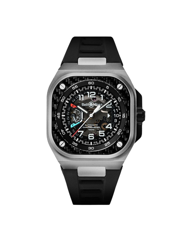 Photo: Bell & Ross - BR-X5 Racing Limited Edition Automatic Chronometer Steel Watch, Ref. BRX5R-RAC-TI/SRB