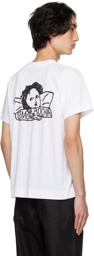 Simone Rocha White Graphic T-Shirt