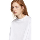 Balenciaga White Oversized Classic T-Shirt