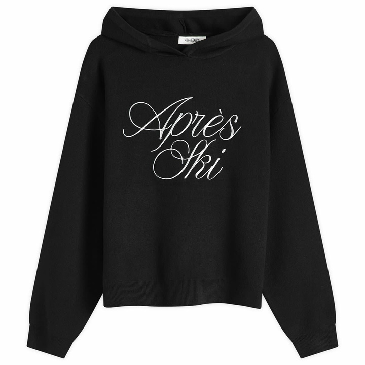 Photo: 4th & Reckless Women's Nadja Knitted Hoodie in Black