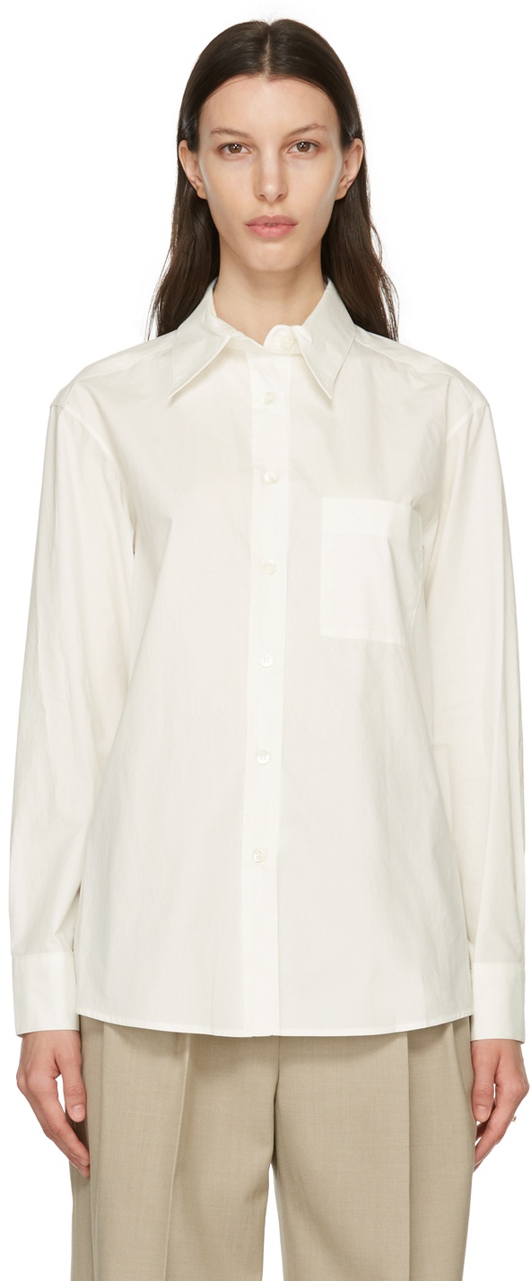 Photo: Blossom White Cotton Lu Shirt