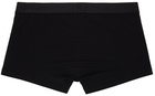 Sunspel Black Stretch Boxer Briefs