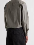 LEMAIRE - Garment-Dyed Cotton-Ventile Shirt - Gray - M