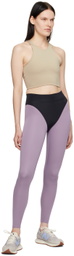 HÉROS Purple 80s Leggings