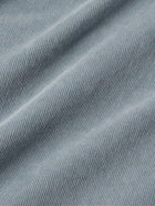 Altea - Morgan Garment-Dyed Cotton-Blend Corduroy Overshirt - Blue
