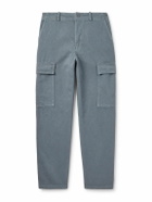 A.P.C. - Duncan Straight-Leg Organic Cotton-Twill Trousers - Gray