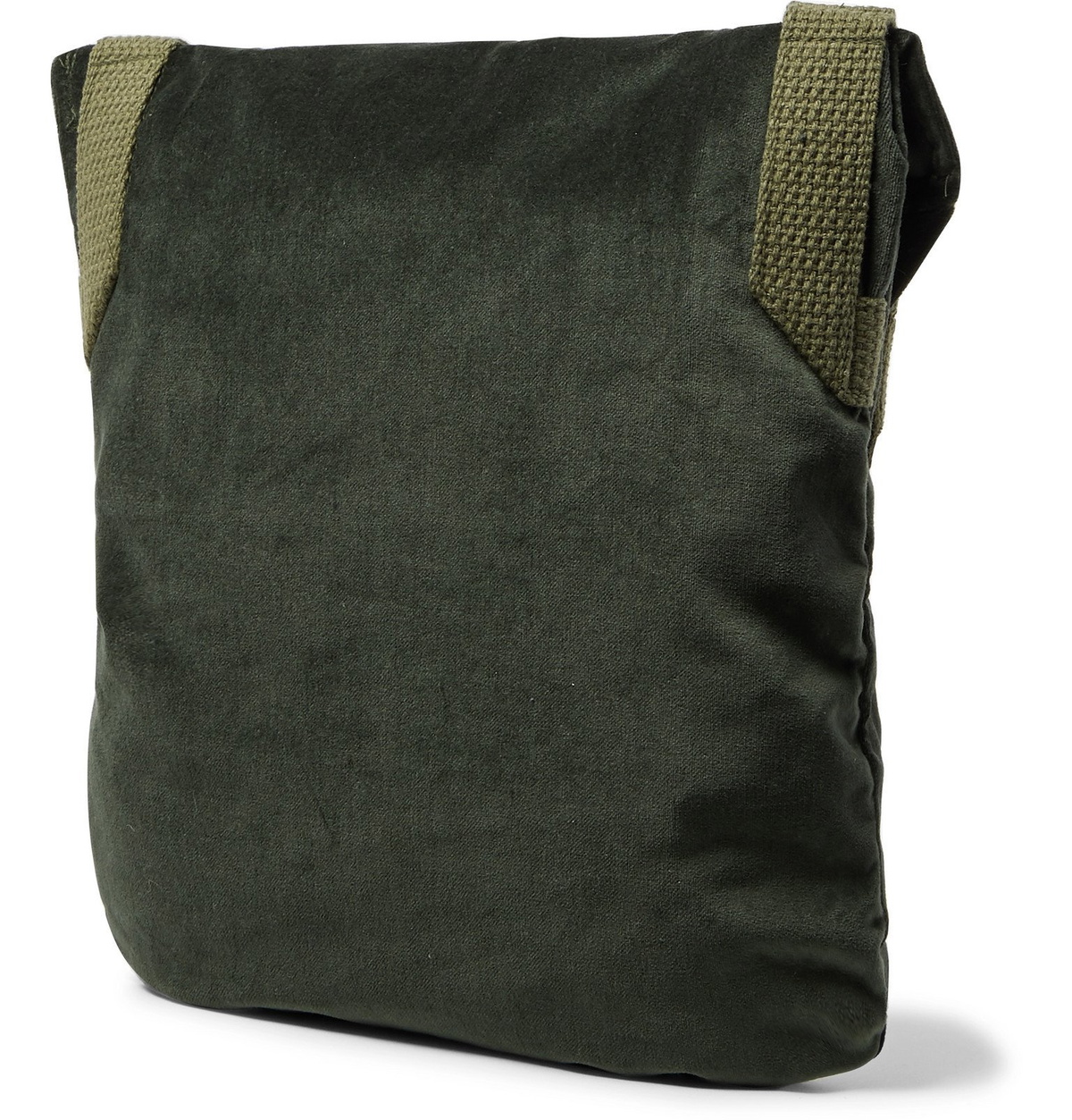 Engineered Garments - Cotton-Velvet Messenger Bag - Green 