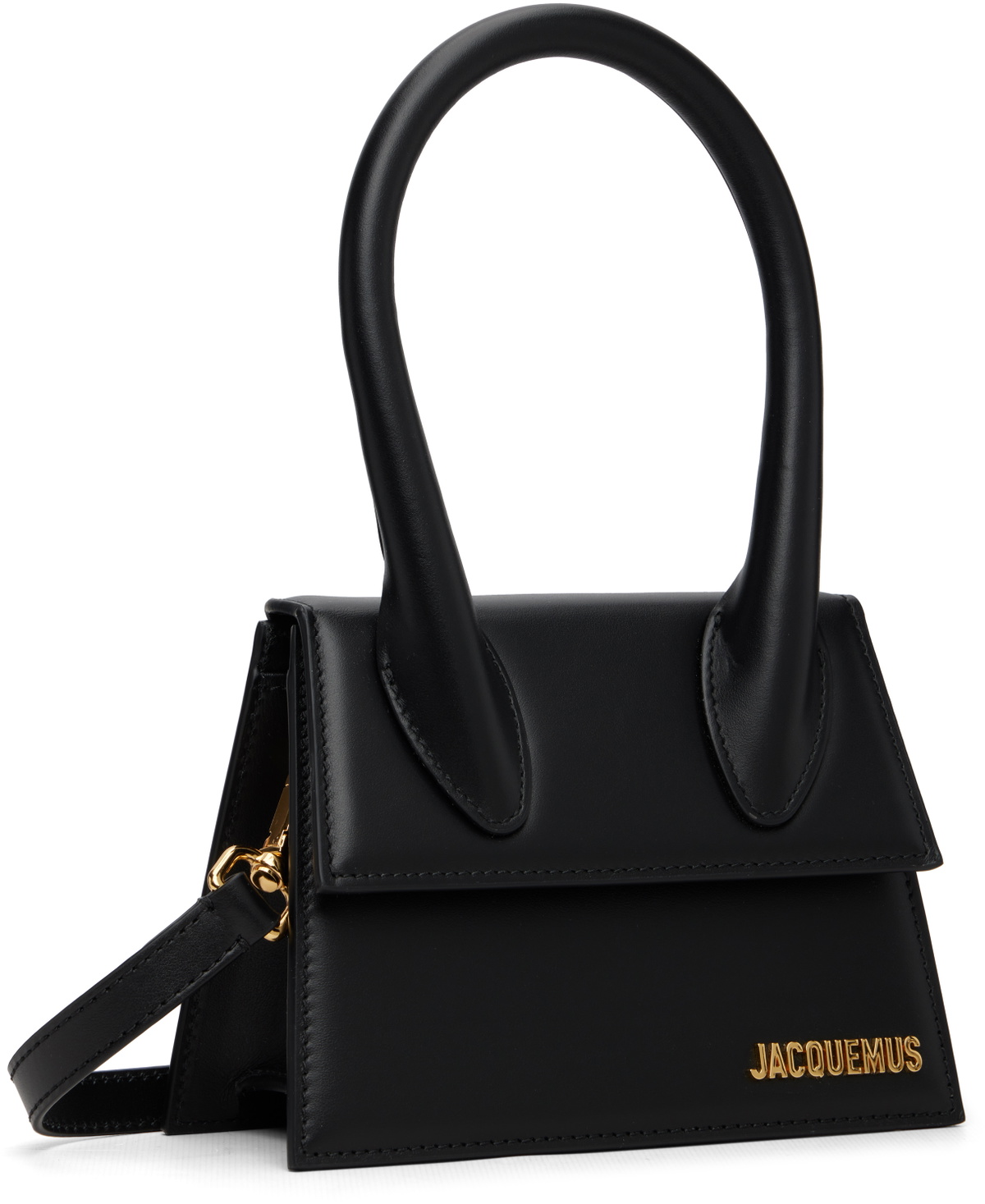 JACQUEMUS Black Les Classiques 'The medium Chiquito' Bag
