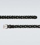 The Row Cord woven leather belt