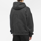 Rhude Men's Vintage Zip Hoody in Vintage Black