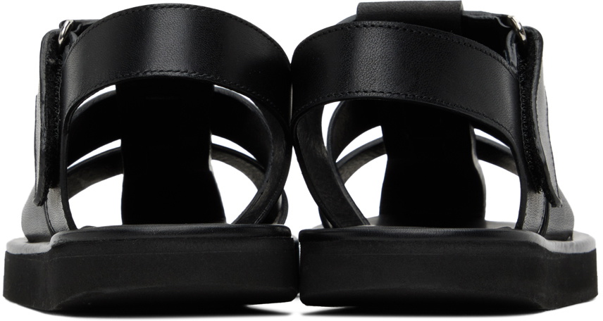 Studio Nicholson Black Cassius Sandals