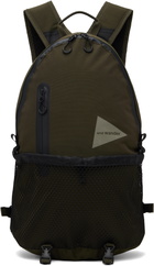 and wander Khaki PE/CO 20L Daypack Backpack