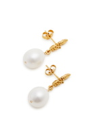 Alighieri Lustre Of The Moon 24kt Gold-plated Drop Earrings, Earrings - One Size