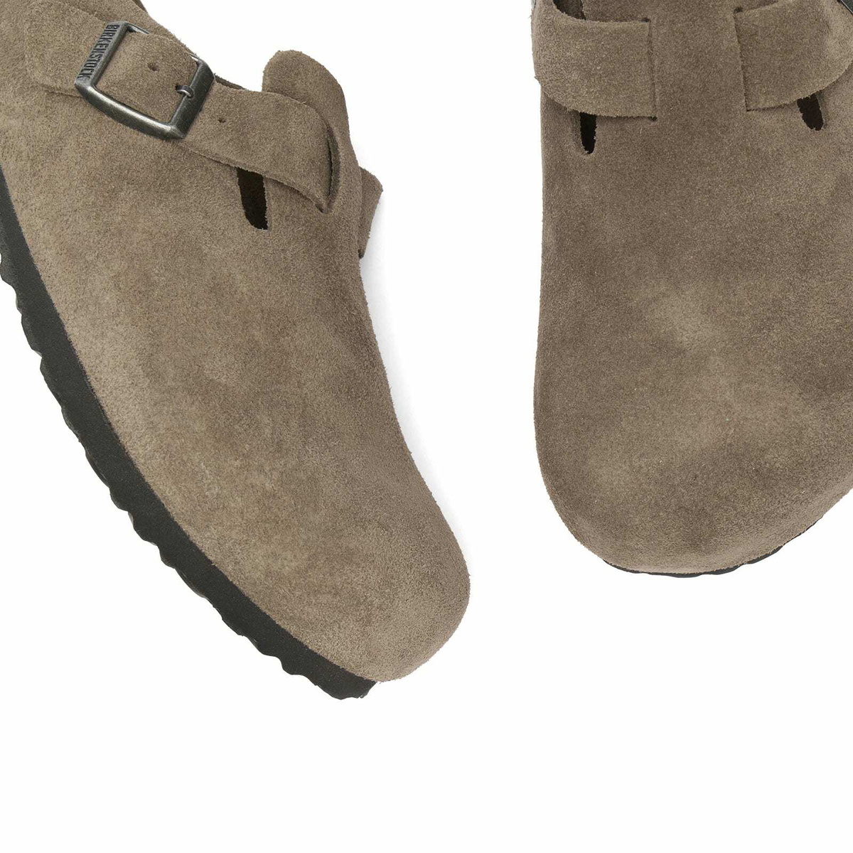 Birkenstock Men's Boston SFB Clog - Concrete Grey