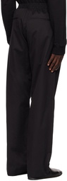 The Row Black Jonah Trousers