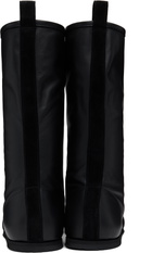 Ann Demeulemeester Black Juno High-Top Boxing Sneakers