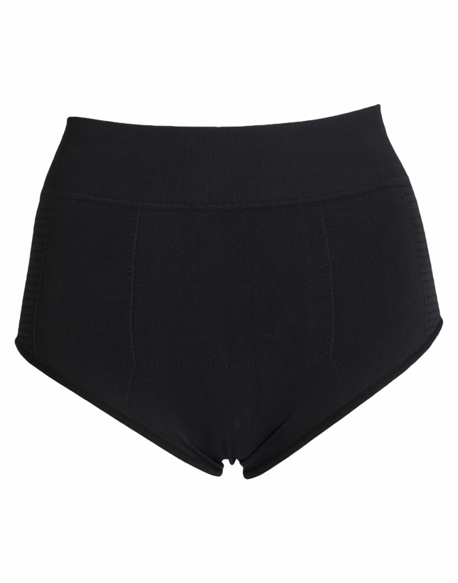 Photo: Rick Owens Womens Shorts & Bermuda Shorts in Black