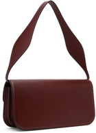 NEOUS Burgundy Phoenix Baguette Bag