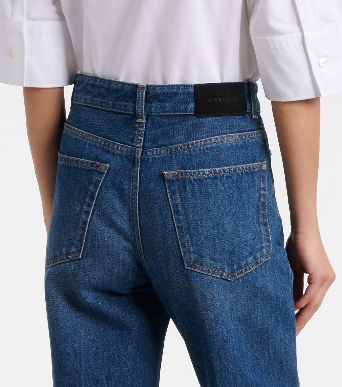 Givenchy Mid-rise straight jeans