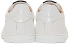 Fendi White Leather Bag Bugs Sneakers