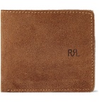 RRL - Ranch Suede Billfold Wallet - Brown