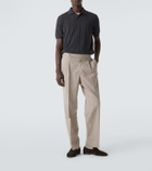 Canali Virgin wool polo sweater