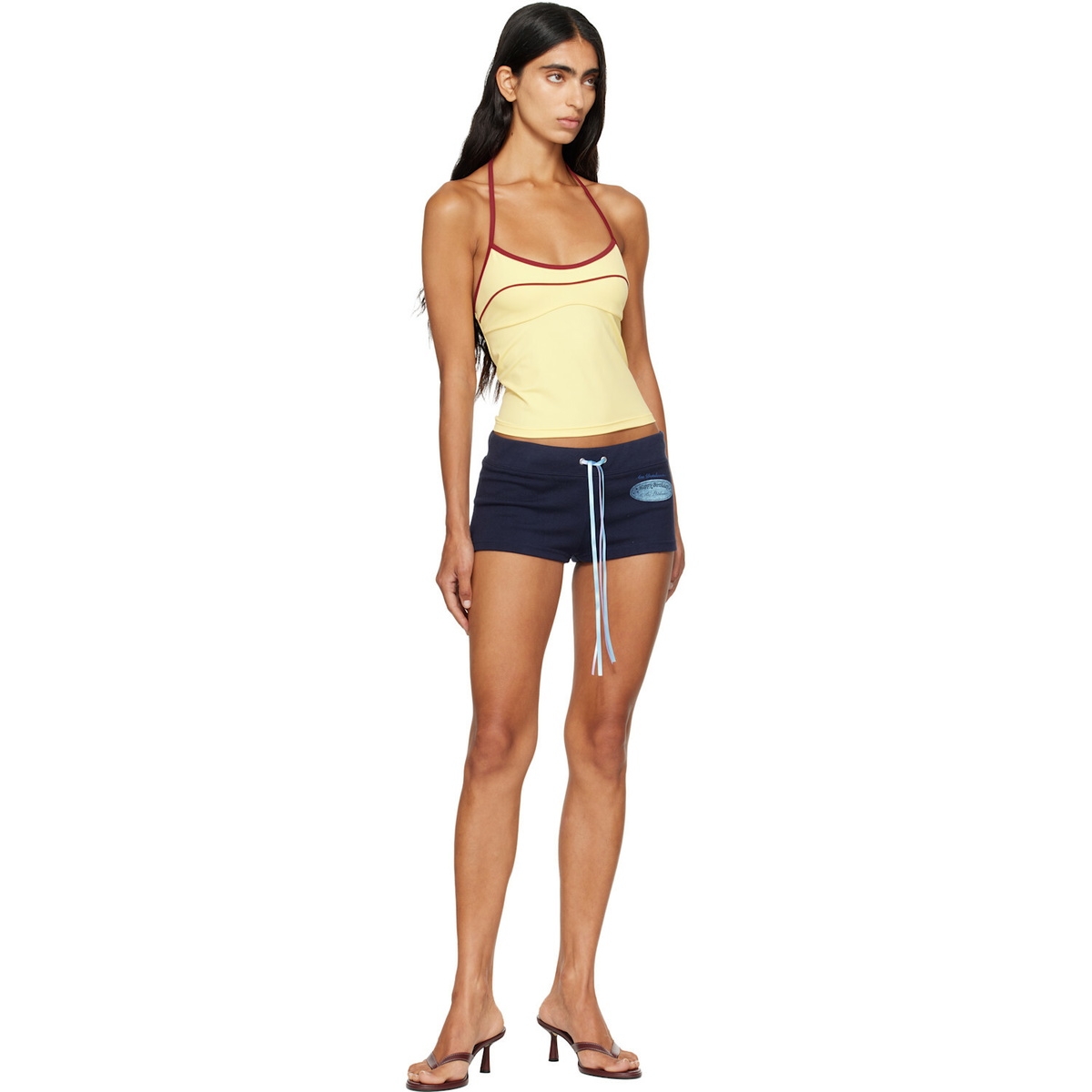 Fruity Booty Yellow Reef Tankini Top