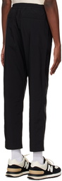 Maison Kitsuné Black City Trousers