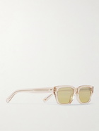 Garrett Leight California Optical - Mayan Rectangle-Frame Tortoiseshell Acetate Sunglasses