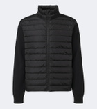 Canada Goose Hybridge Flavio down-paneled wool cardigan