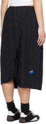 ADER error Black Product. 74 Midi Skirt