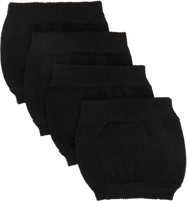 Photo: Swedish Stockings SSENSE Exclusive Two-Pack Black Little Sandal Liner Socks