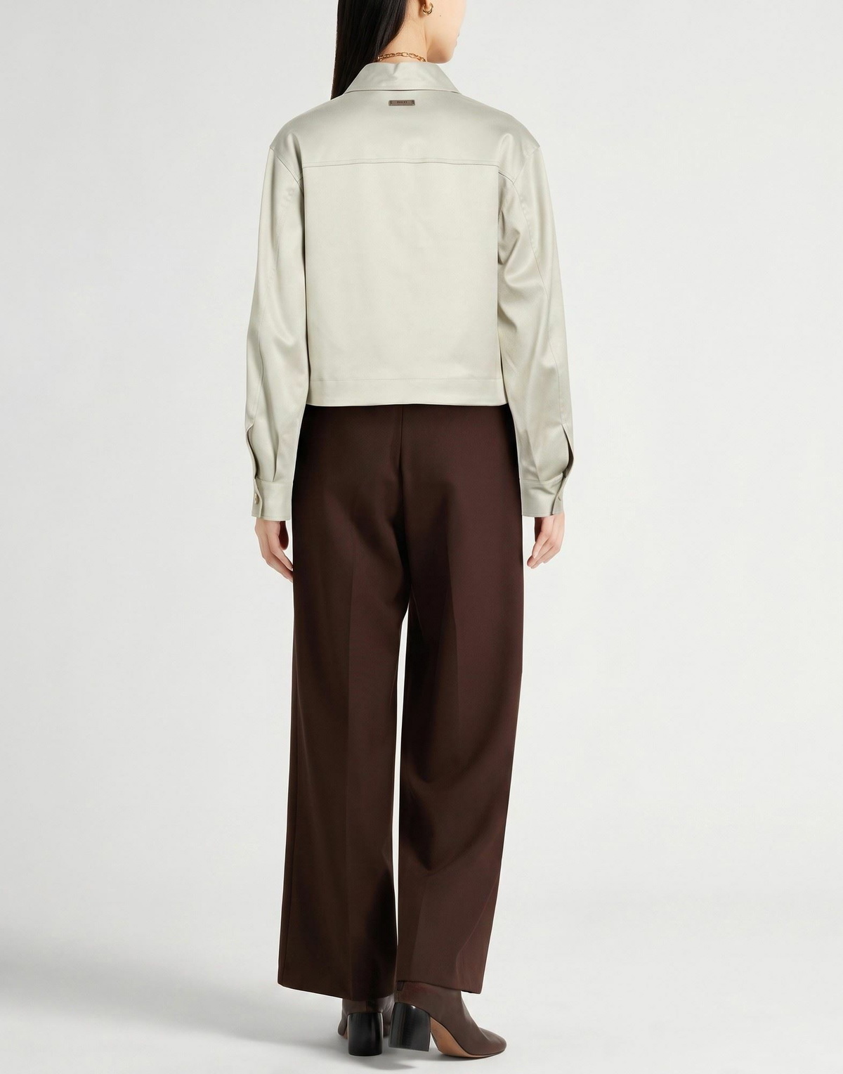 Peserico Womens Jacket in Sage green