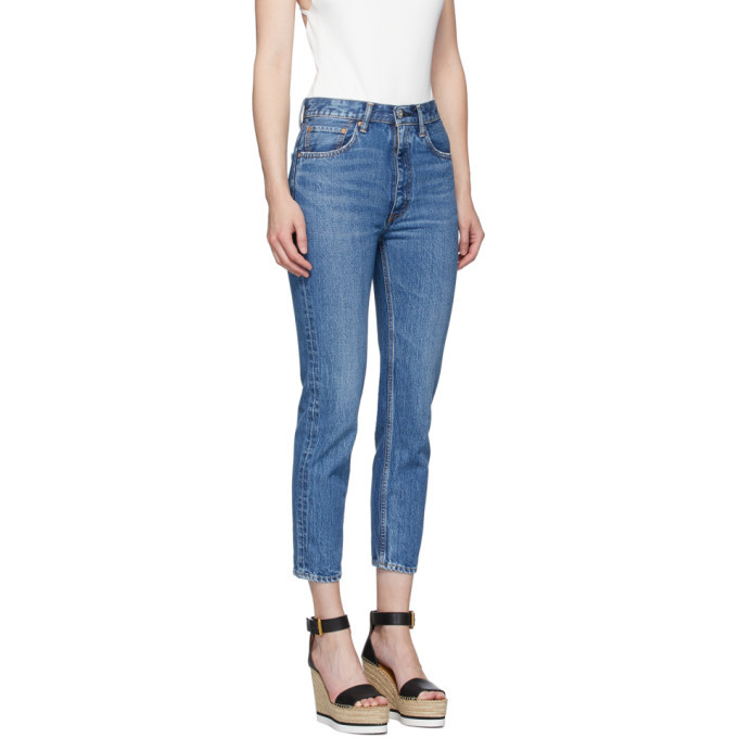 Moussy Vintage Blue Hinsdale Skinny Jeans Moussy Vintage