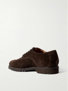 Majordome - M32 Split-Toe Nubuck Derby Shoes - Brown