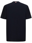 THOM BROWNE - Cotton S/s T-shirt W/ Stripe