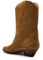 Isabel Marant étoile Duerto 50 Fringed Suede Mid-calf Boots Camel