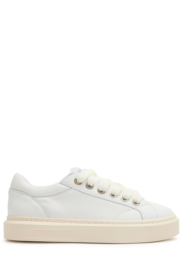 Photo: Cleens Ace Chunky-lace Leather Sneakers White