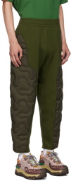 Moncler Genius 5 Moncler Salehe Bembury Green Down Trousers