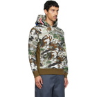 BAPE Khaki Hybrid Camo Shark Pullover Hoodie