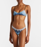 Missoni Zigzag lamé bikini
