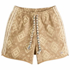 Adidas Men's Clot Ikat Short By Edison Chen in Warm Sandstone