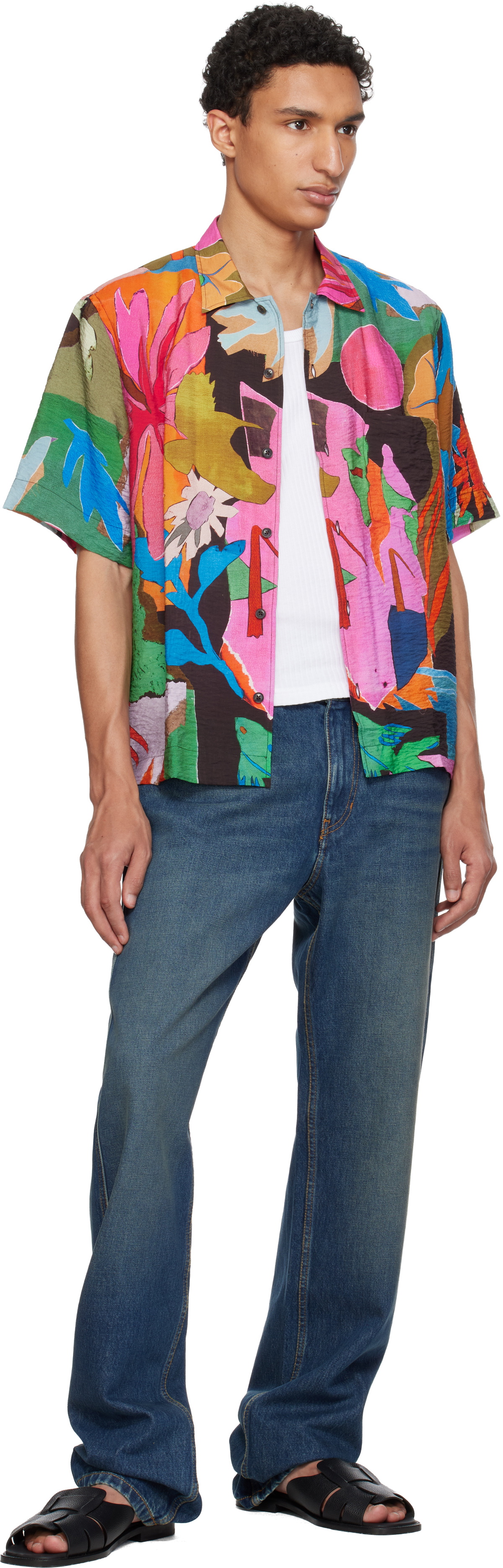 Paul Smith Multicolor S/S Casual Fit Shirt
