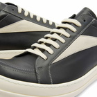 Rick Owens Men's Low Sneakers in Black/Milk